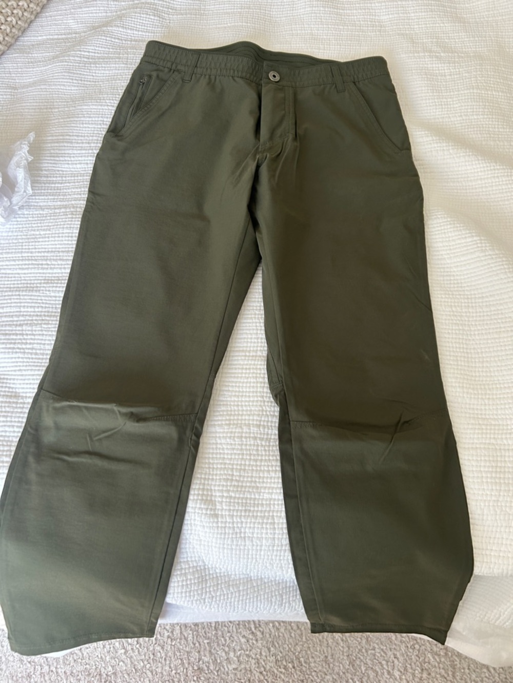 Kuhl  men’s pants. Size 33x30. Olive green color
